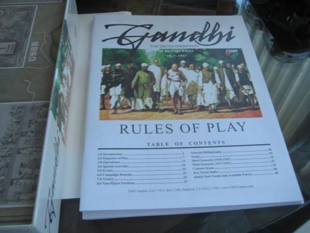 Gandhi:The Decolonization of British India,1917 – 1947 GMT(open, unpunched)NEW - Image 2 of 4