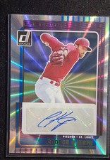 2025 Panini Donruss - Signature Series Cooper Hjerpe #SG-CHJ Laser (AU, RC)