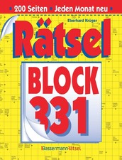 Rätselblock 331 Eberhard Krüger