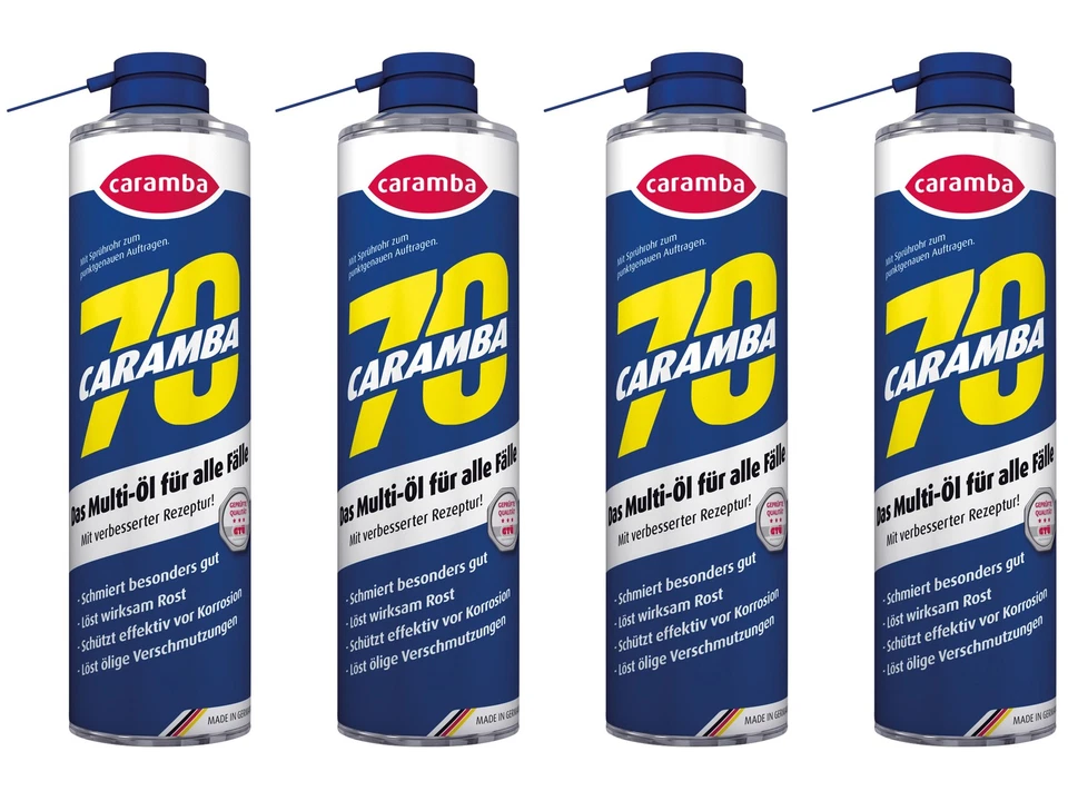 CARAMBA Spray Multi-Öl, 70, 400 ml, 4 Stück - Bild 1 von 1
