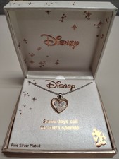 Disney Two-Tone Mickey Mouse Crystal Head Necklace