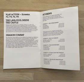 Colecovision Xonox Video Game -Sir Lancelot