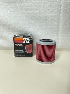 K&N KN-141 Motorrad Ölfilter für Yamaha | High Flow Performance | Stahl
