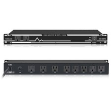 Power Conditioner for Audio Equipment, 10 Outlets 30A Rack Mount Audio Digita...