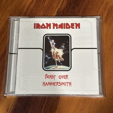 IRON MAIDEN Beast Over Hammersmith 2 CD SET Bruce Dickinson Steve Harris RARE!!
