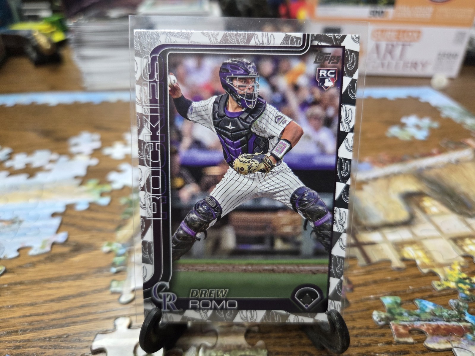 2025 Topps Series 1 - Drew Romo #296 Spring Training (RC)