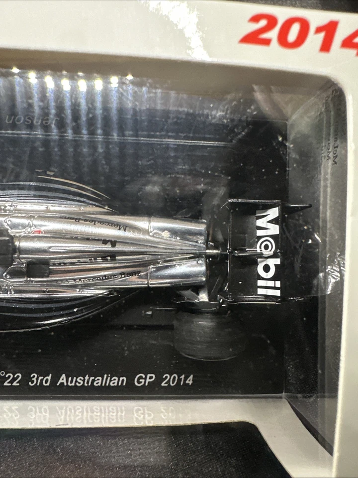 Spark S3074 McLaren- Mercedes RARE #22 MP4-29 Australian GP 2014 -Jenson Button - Image 3 of 4