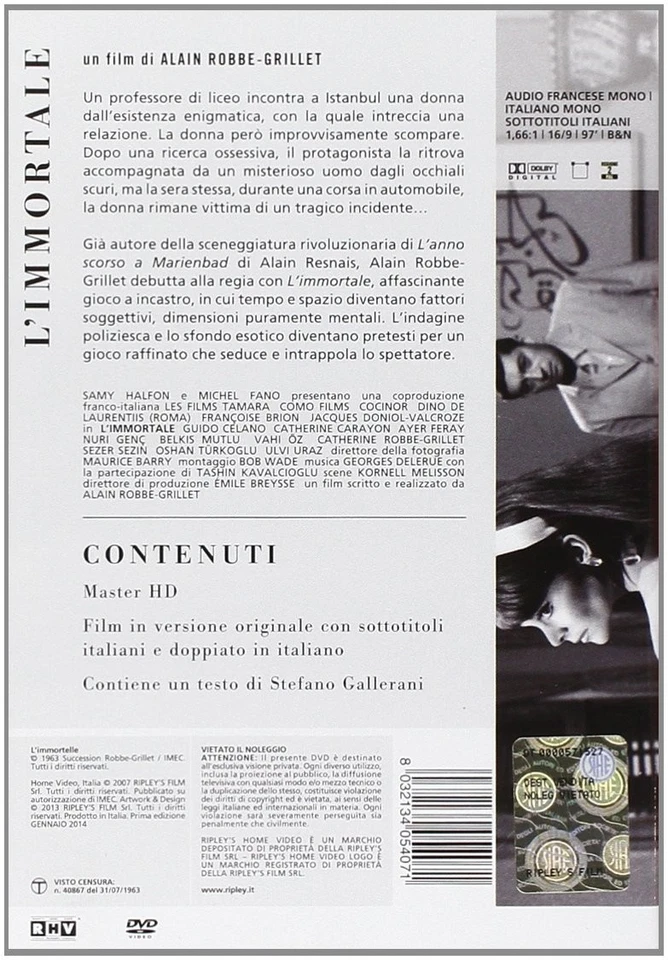 l'immortale dvd Italian Import (DVD) jacques doniol-valcroze (US IMPORT) - Image 3 of 3