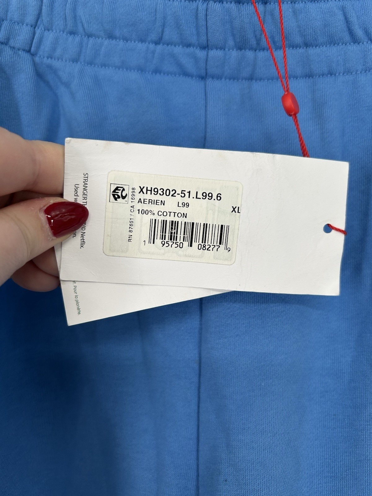 Lacoste Stranger Things Netflix Pants Joggers Sweatpants Regular Fit Mens XL thumbnail 3