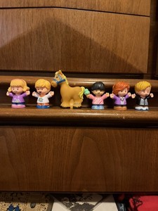 Fisher-Price Little People Lot of 6 Figurines Doll Toy Mixed Characters