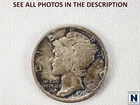 NobleSpirit Gem BU 1916 Mercury Silver Dime Dark Appearance