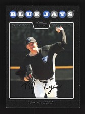 B.J. Ryan Toronto Blue Jays Topps 2008 Black #108 SN /57