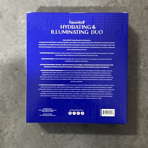 NATUREWELL Limpiador Hidratante e Iluminador Brillo Suero Cuidado de la Piel Dúo, Nutre - Imagen 2 de 6