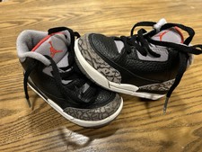 Jordan 3 Retro Black Cement Style, Size 7C
