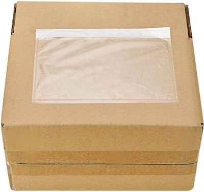 6'' X 9'' Clear Adhesive Top Loading Packing List Clear Shipping Pouches, Mailing/
