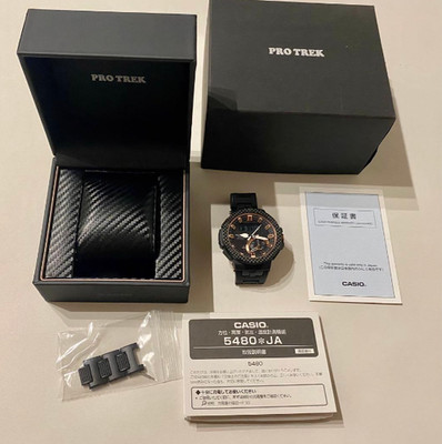 Casio ProTrek PRW-7000X-1JR Solar Radio-Controlled Watch Carbon Bezel tested
