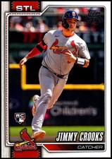 2026 Topps #73 Jimmy Crooks - Rookie RC FREE SHIPPING!