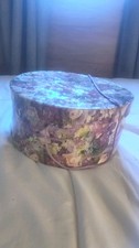 Vintage Coastal Design Hat Box