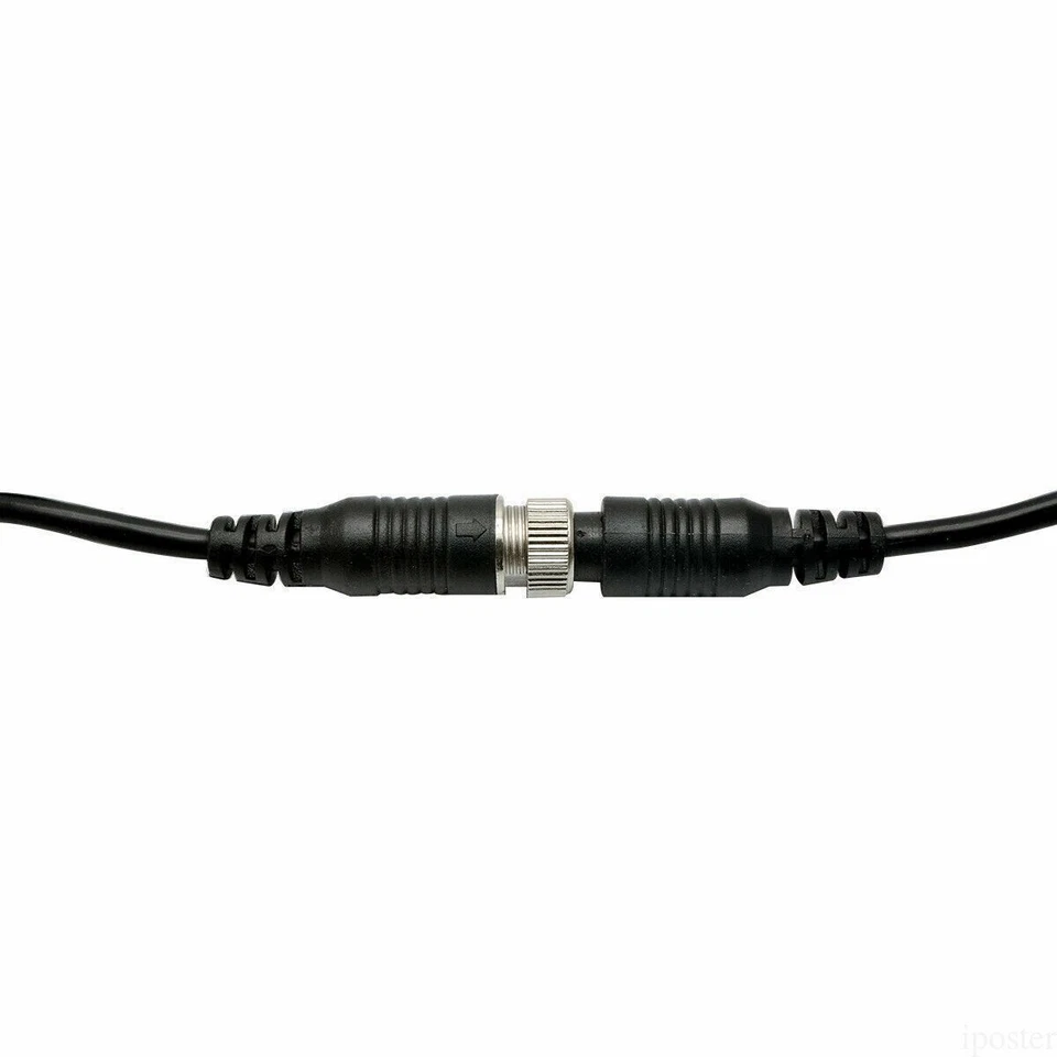 2x 10M / 33ft 4Pin Extension Video Cable For 4PIN Camera Truck Trailer Monitor - Image 4 of 4