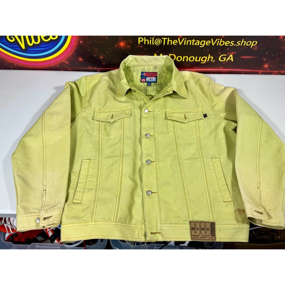 coogi イエロー　zipジャケット COOGI Green Coats, Jackets & Vests for Men for Sale | Shop New