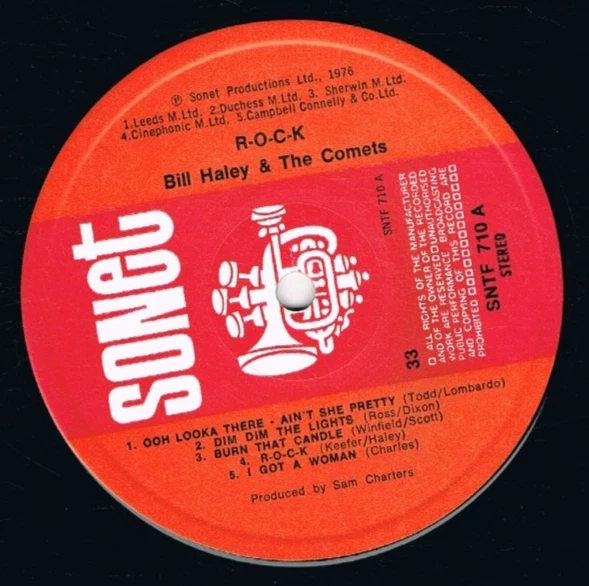 LP - Bill HALEY and his COMETS - R-O-C-K - UK Press - Bild 3 von 3