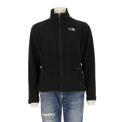 The North Face Damen TNF Schwarze Fleecejacke Größe M #QWE0603