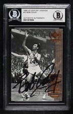 BAS 1998-99 Upper Deck Century Legends Bob Cousy #12 BGS Authentic Auto HOF ow6