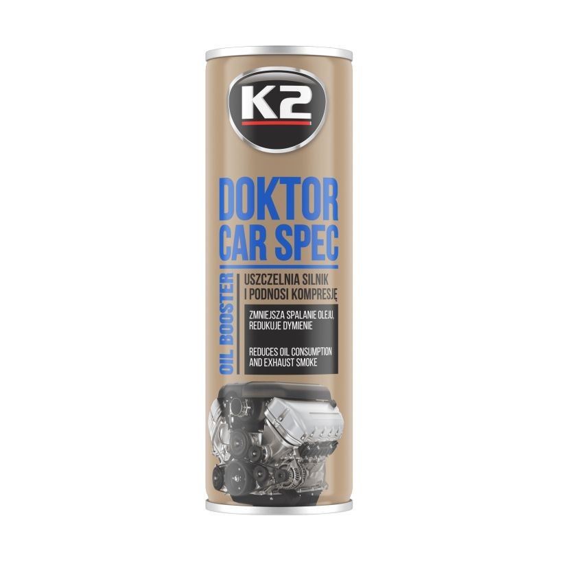 K2 – Pro Doctor Car Spec Oil Fuel Additive Motor Seal Compression Can 443 ml - Image 5