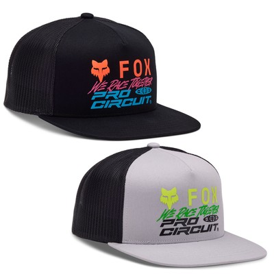 Fox Racing Fox x Pro Circuit Snapback Hat Cotton Mesh Adjustable