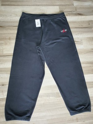Nike Air Jordan X Supreme Jumpman Logo Sweatpants Black HF0838-010