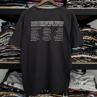 1997 Rage Against The Machine Who Laughs Aged T-Shirt Black XL