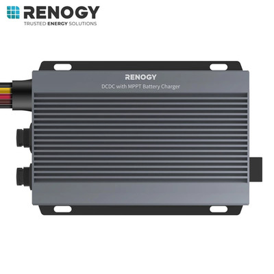 RENOGY 12V/24V 50A DC-DC Charger w/MPPT For RV, Marine Lithium/AGM/Gel Batteries