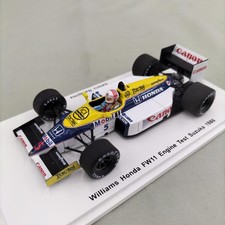 Spark Fw11 Engine Test Suzuka 1986 Williams Honda 1/43 Scale