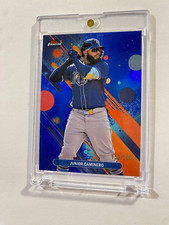 2025 Topps Finest - Common Junior Caminero #44 Blue Refractor /200