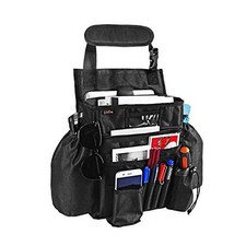 Car Front Back Seat organizer with Dedicated Tablet/Laptop Storage,