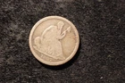 1837 Solid Seated Liberty Half Dime Nice Rims Decent Coin REP