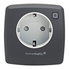 Homematic IP Schaltsteckdose, anthrazit, HmIP-PS-2-A, 161613A0