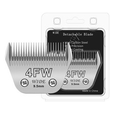 4FW Dog Grooming Wide Blade,Detachable Pet Dog Grooming Blades,Compatible wit...
