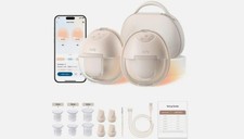 eufy S1 Pro Double Electric Breast Pump Hands-free App-Connected Set w/ Case