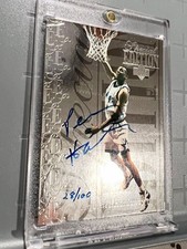Rare 100 Handwritten Auto Upper Deck Anfernee Hardaway Penny Hardaway NBA Jer