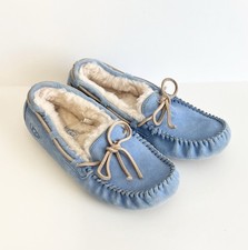 UGG Women's Dakota Moccasin Slippers Light Blue, 7