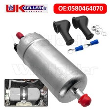 Universal In-Line High Pressure Petrol/Diesel Electric Fuel Pump Kit 0580464070