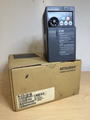 NEW! Mitsubishi FR-E720-030-NA Compact Inverter Drive - Case Issue