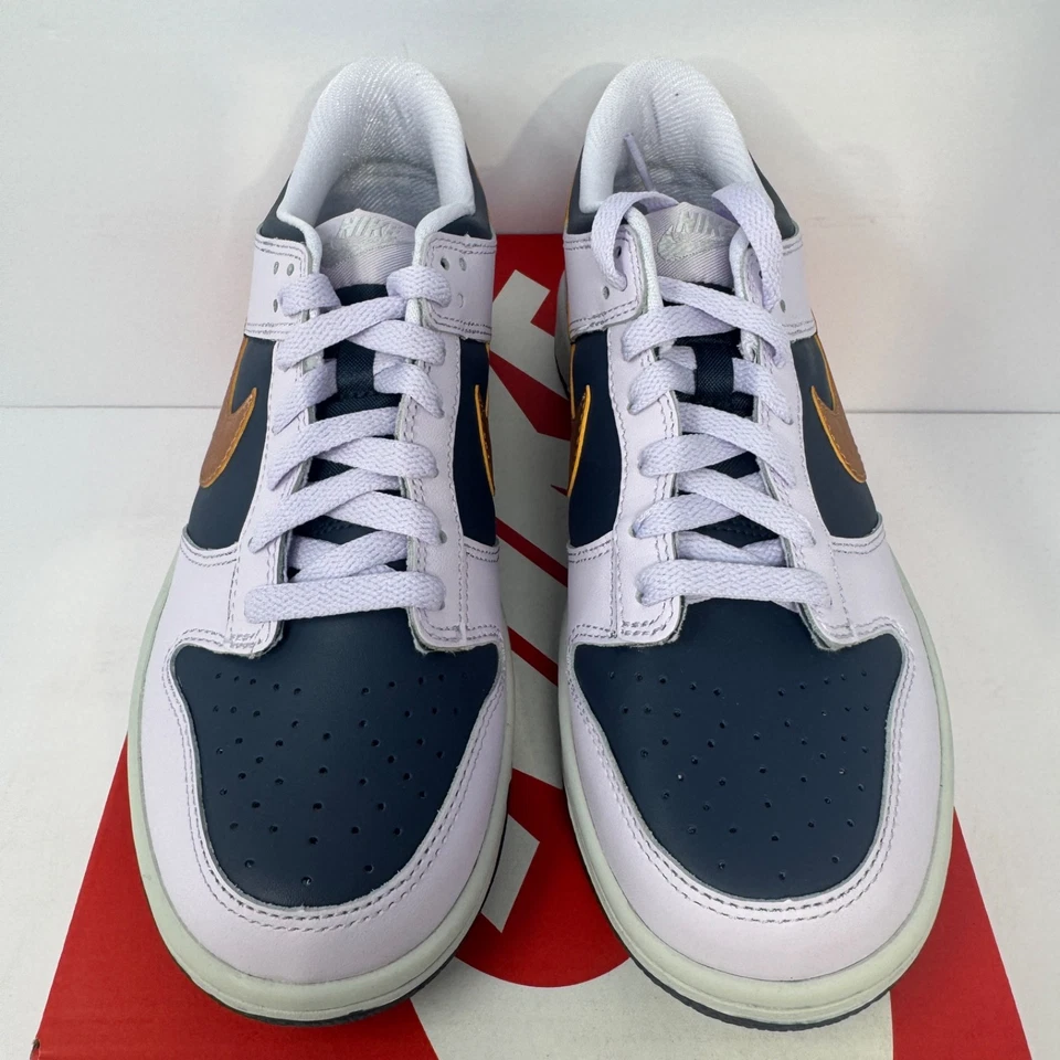 Nike Dunk Low SE Cobre Swoosh DX1663-400 Azul Violeta Metálico GS/Mujer Tallas Foto 4 de 4