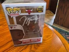 MICHAEL JORDAN Chicago Bulls Autographed Funko Pop w/COA & NBA Hologram
