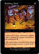 MTG Magic The Gathering Bubbling Muck Prophecy Played See Scan BB