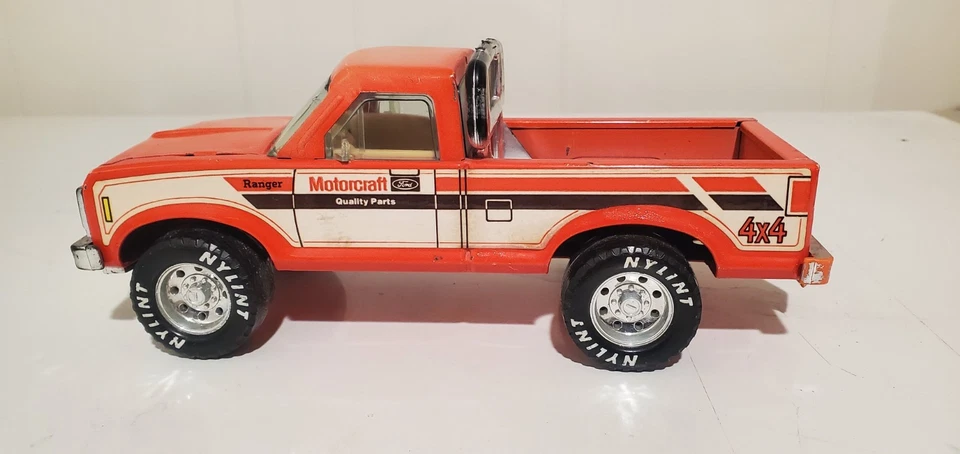 VINTAGE NYLINT PICKUP FORD RANGER 4×4 MOTORCRAFT. #8218 STEEL 1980'S 9" - Image 2 of 4