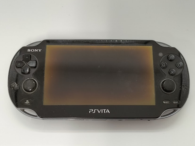 B5066 Sony PS Vita PCH-1000 console Crystal Black Handheld system