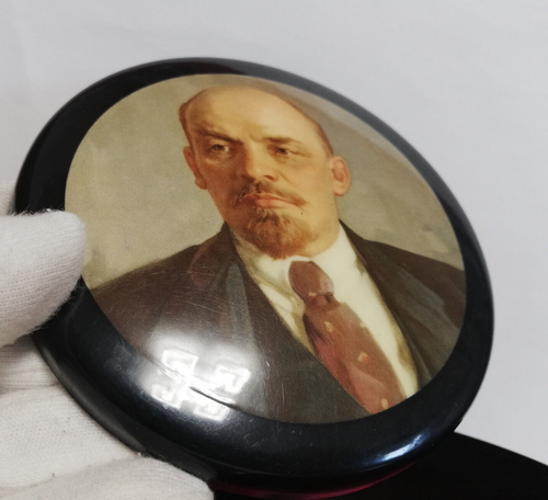 ☭ Scatola portagioie in plastica LENIN Kiev Ucraina URSS ☭ - Foto 9 di 14