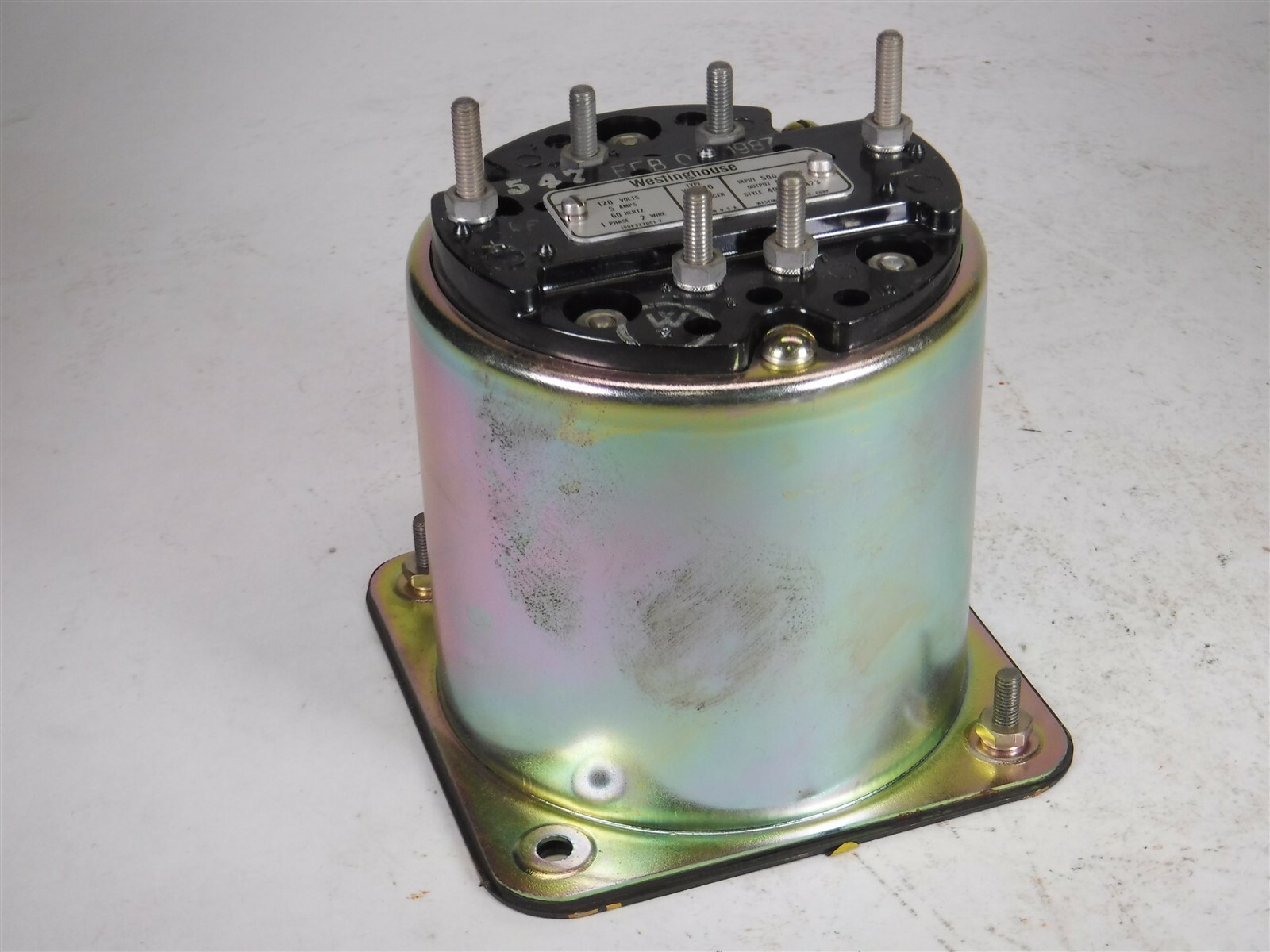 NEW NO BOX WESTINGHOUSE WATT TRANSDUCER VP-840 409C734A23 Relay K9-3